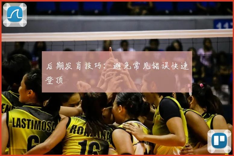 后期发育技巧：避免常见错误快速登顶